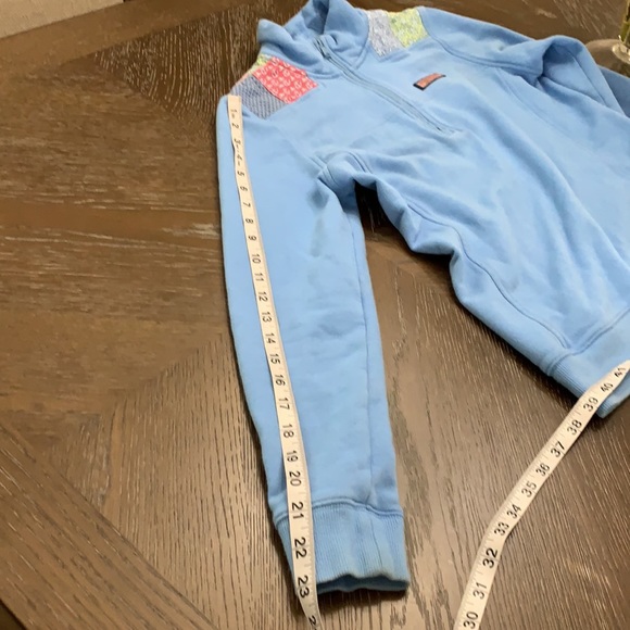 Vineyard Vines blue zip up pullover - Picture 17 of 17